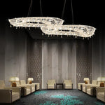 Crystal Chandelier Luminaire Indoor Lighting Fixture Luxury Design