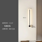 LED Strip Wall Lamp for Creative Staircase Aisle Background Wall Lighting