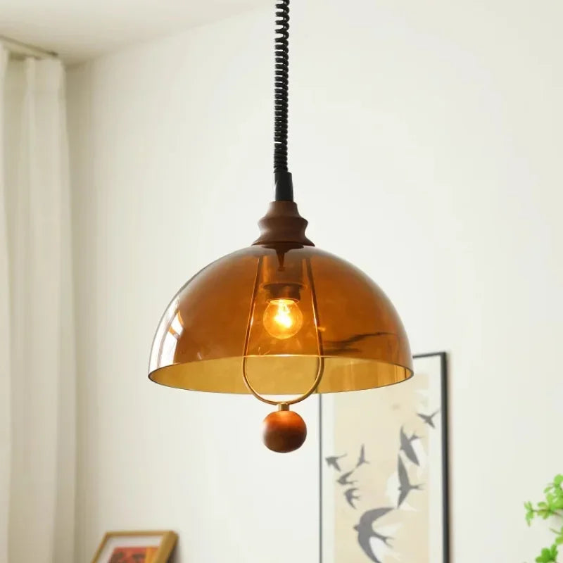 Amber Shades Retro Dining Room Pendant Chandelieriola™