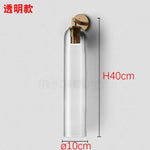 Tubular Glass Wall Sconce Light for Bedroom and Living Room