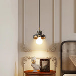 Afralia™ Terrazzo LED Pendant Light: Modern Nordic Hanging Lamp for Bedroom, Living, Dining Room