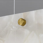 60" Natural Marble Dining Room Light Fixture