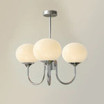 Glass Ball Chandelier Pendant Light for Living Dining Room