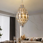 Crystal Chandelier - Luxe Light for Villa, Hotel & Building Project