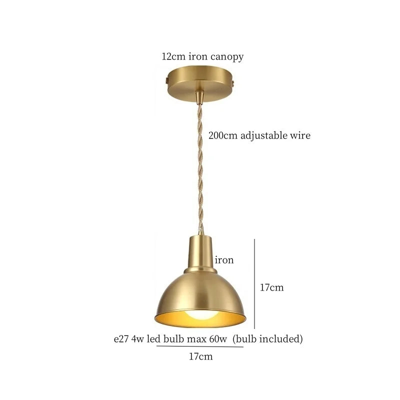 Iron Art LED Pendant Lights for Home Decor & Lighting