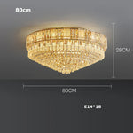 Silver Gold Chandelier Lighting Suspension Elegant Luminaire for Dinning Room