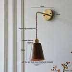 Wood Adjustable LED Wall Light Fixture | Modern Nordic Bedside Wall Lamp