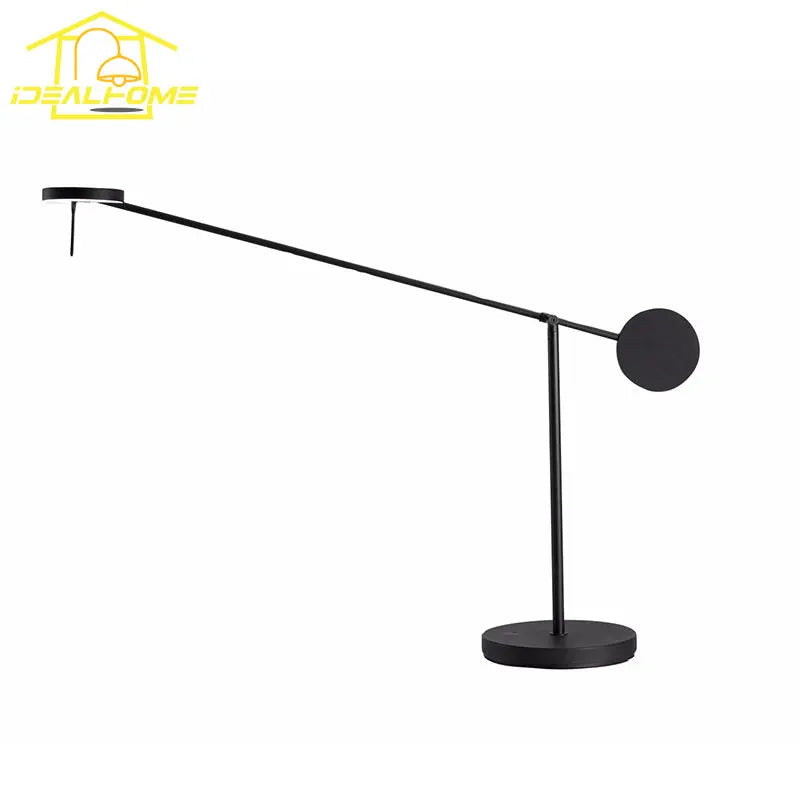 Industrial Swing Arm Table Lamp - Modern Lighting for Living/Bedroom, Office, Study