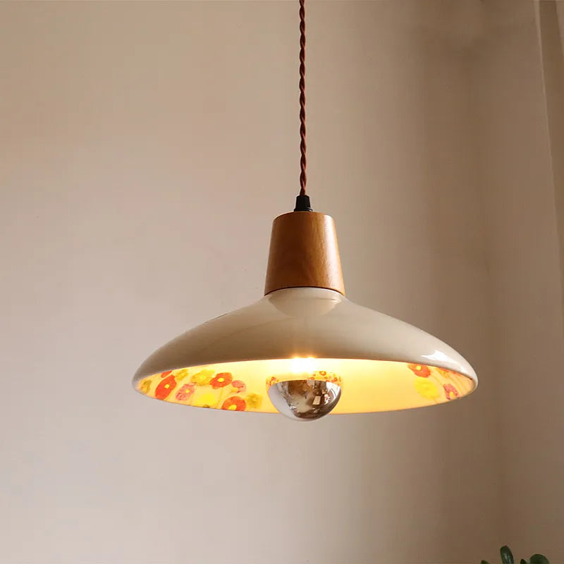 Afralia™ Ceramic LED Pendant Lights Modern Nordic Indoor Hanging Lamp