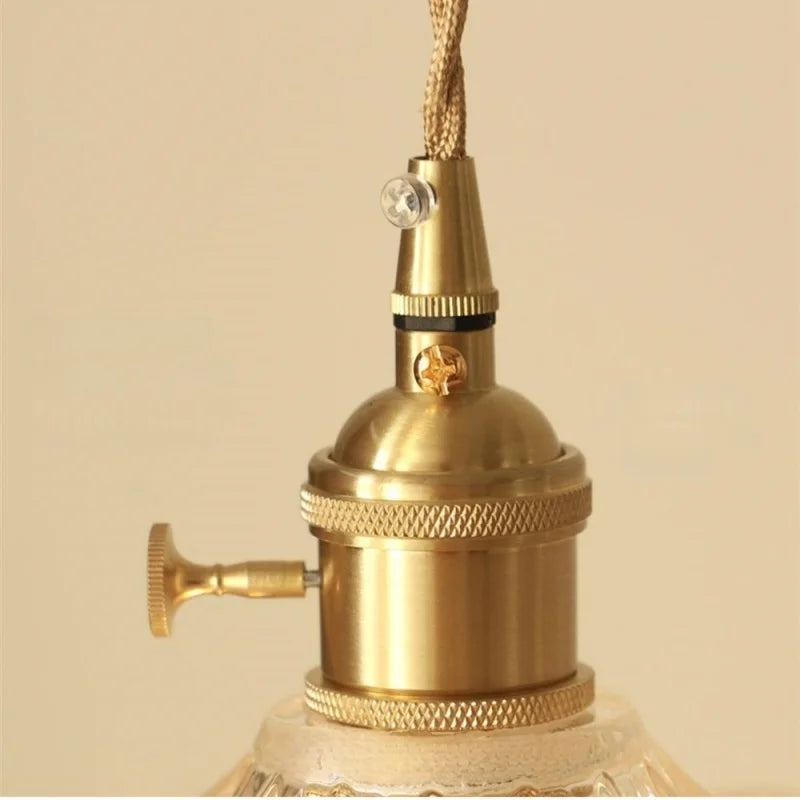 LED Pendant Lamp Clear Glass Sconce Modern Minimalism Stair Light