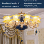 Elegant Crystal Chandelier Living Room Bedroom Lighting