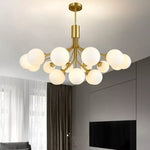 Nordic Magic Glass Ball Chandelier: Luxury Pendant Light for Living Room, Bedroom, Kitchen