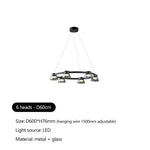 Modern Italian Design Chandelier Pendant Light for Living and Dining Room