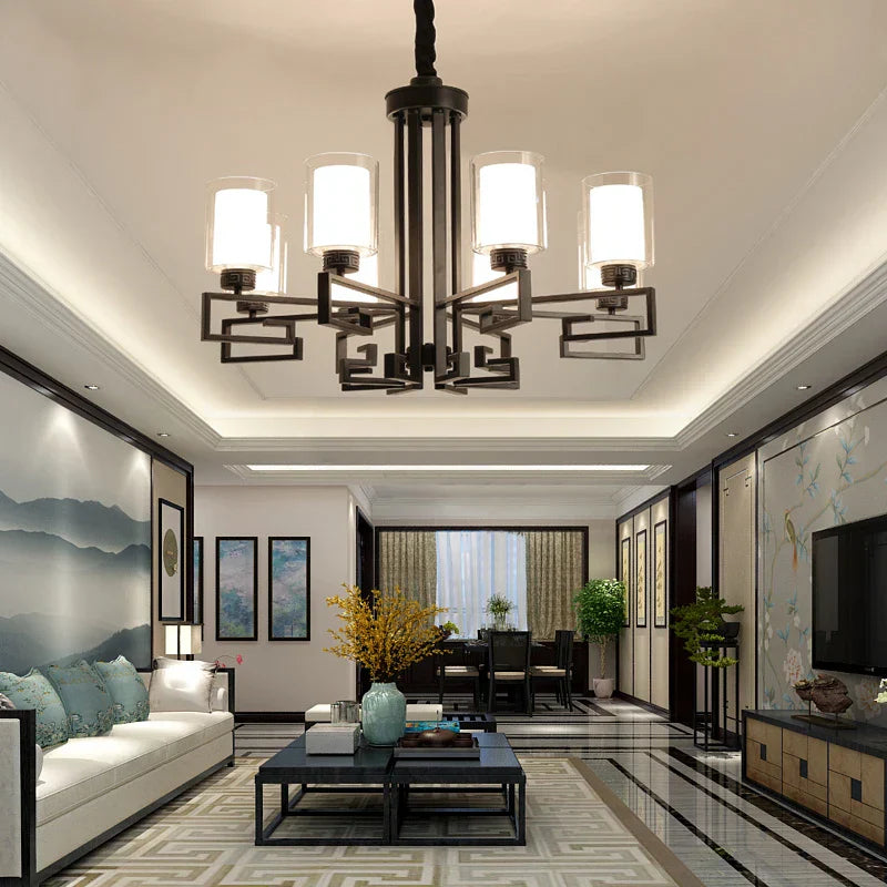 Chinese Style Luxury Living Room Chandelier for Elegant Homes