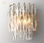 Modern Glass Wall Sconce LED Light Indoor Decor Fixture