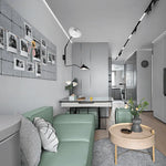 Long Arm LED Wall Sconce Lamp with Adjustable Angle for Living Room and Bedroom