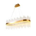 Modern Luxury Glass LED Pendant Light Chandelier