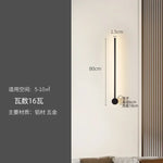 LED Strip Wall Lamp for Creative Staircase Aisle Background Wall Lighting