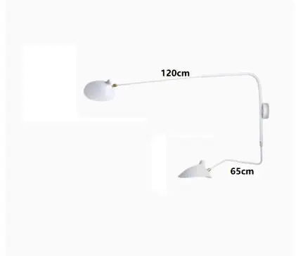 Black Serge Mouille Wall Lamp: Nordic Design, Creative Living Room Decor