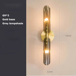 Copper Gold Black LED Wall Sconce Light for Corridor Bedroom Living Room