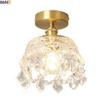 Crystal LED Ceiling Light Luxury Modern Chandelier for Living Room Hallway