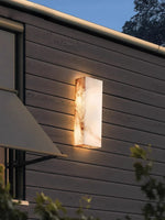 Outdoor Marble LED Wall Sconce - IP65 Waterproof American Design