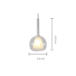 Designer Glass Chandelier Pendant Light for Dining Room Kitchen Loft Home Decor