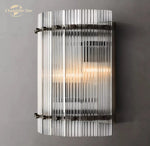 LED Glass San Marco Round Wall Lamp for Living Room Bedroom Bathroom Decor