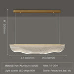 Nordic Acrylic LED Ceiling Chandelier for Modern Indoor Lighting