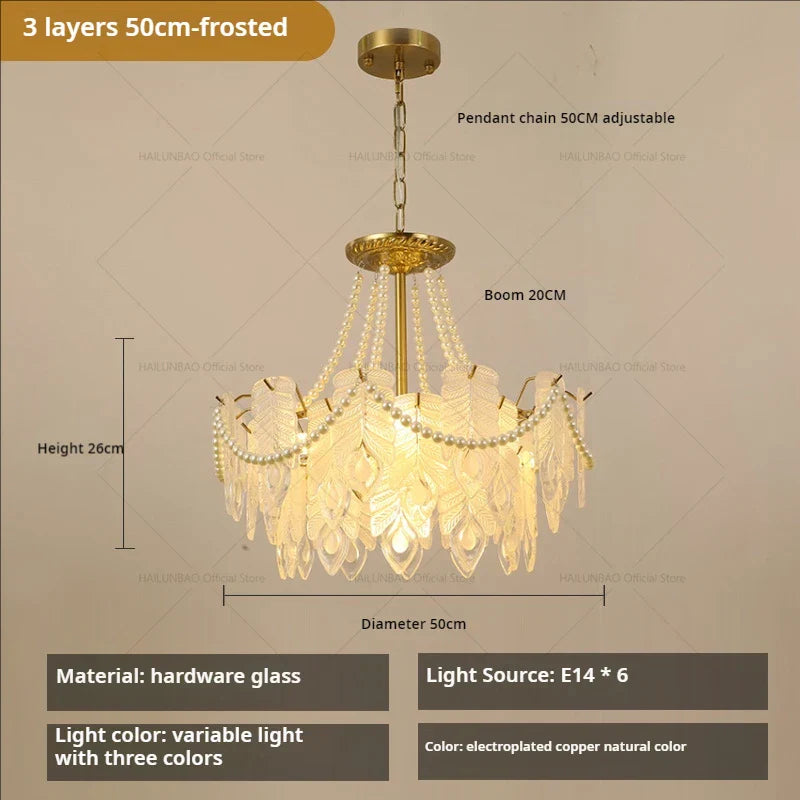 Crystal Chandelier Light: French Modern Luxury for Living Room, Dining Room, Bedroom