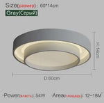 Nordic Round Ceiling Lamp for Living Room, Bedroom, Dining Room Decor