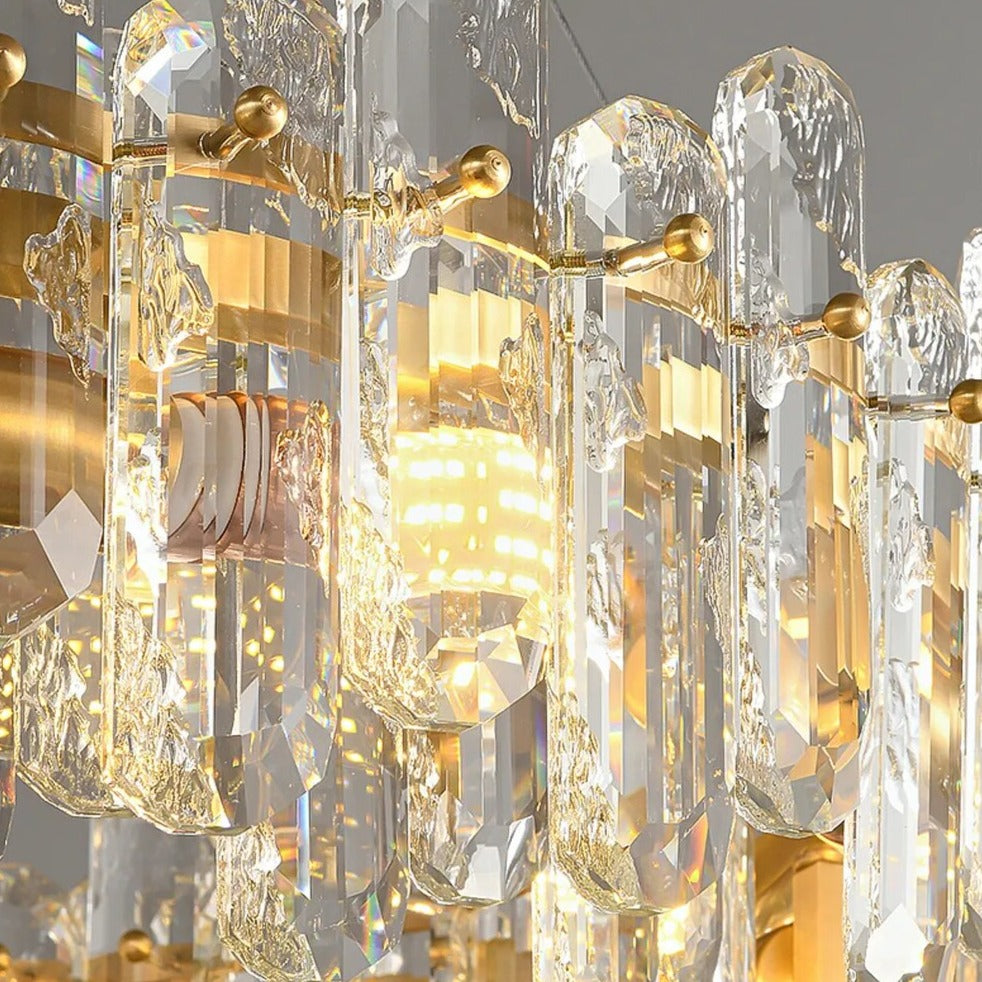 60" Marini Crystal Dining Room Chandelier