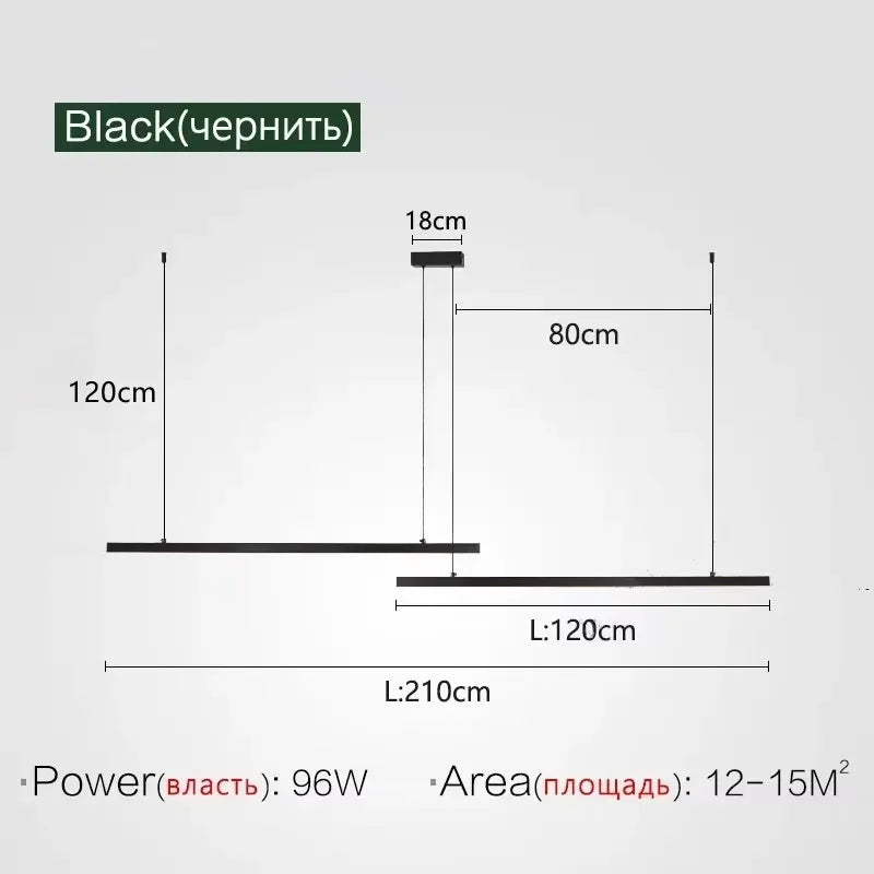 Nordic LED Pendant Lights for Kitchen Island Dining Chandelier - Minimalist Home Luminaires