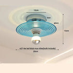 Wood LED Ceiling Light Milk Yellow Resin Plafond Lamp Modern Nordic Decor