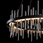LED Stainless Steel Pendant Light Chandelier for Home Decor in Foyer, Living Room, Bedroom, Restaurant