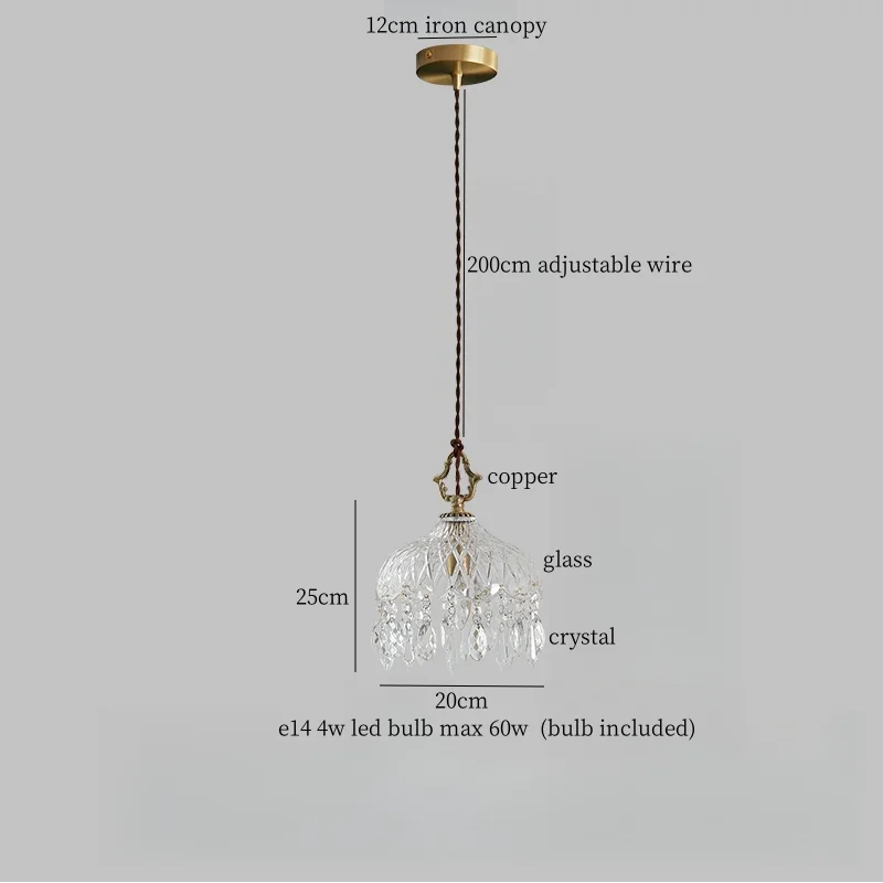 Crystal LED Ceiling Light - Modern Style for Bedroom, Living, Dining Room