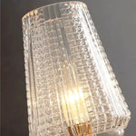 Palermo Copper & Glass Contemporary Wall Sconce