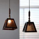 Afralia™ Glass LED Pendant Lamp Copper Socket for Dining Living Room Decor