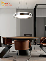 Minimalist Glass Pendant Light LED for Bedroom Living Room Cafe