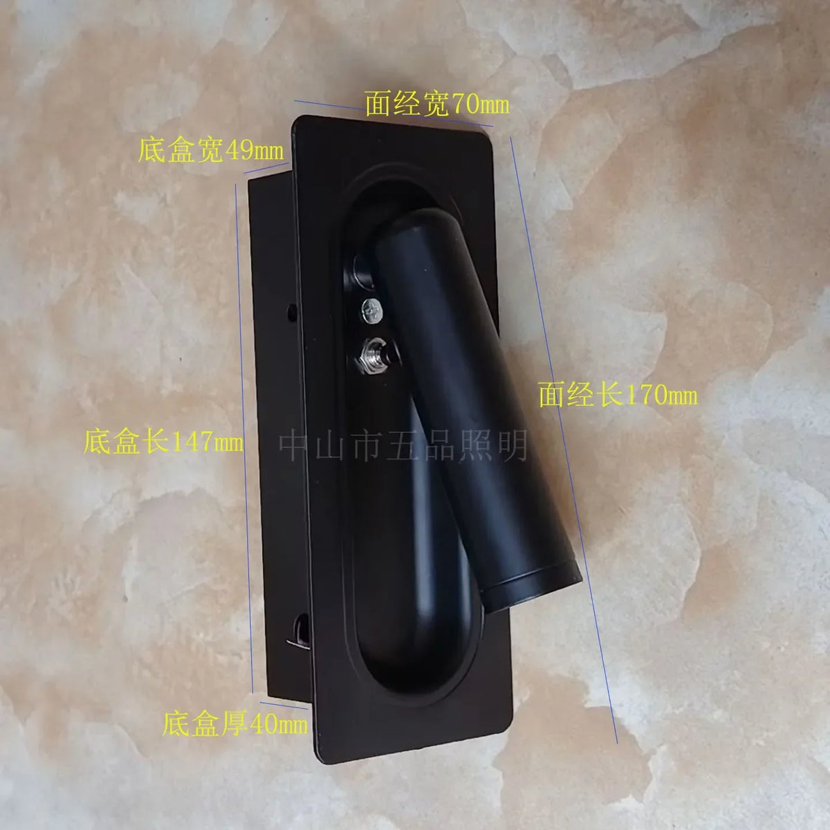 Adjustable Bedside LED Wall Lamp for Modern Hotel Guest Rooms