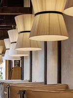Cocoon Cloth Chandelier: Japanese Pendant Lamp for Home Kitchen Decor