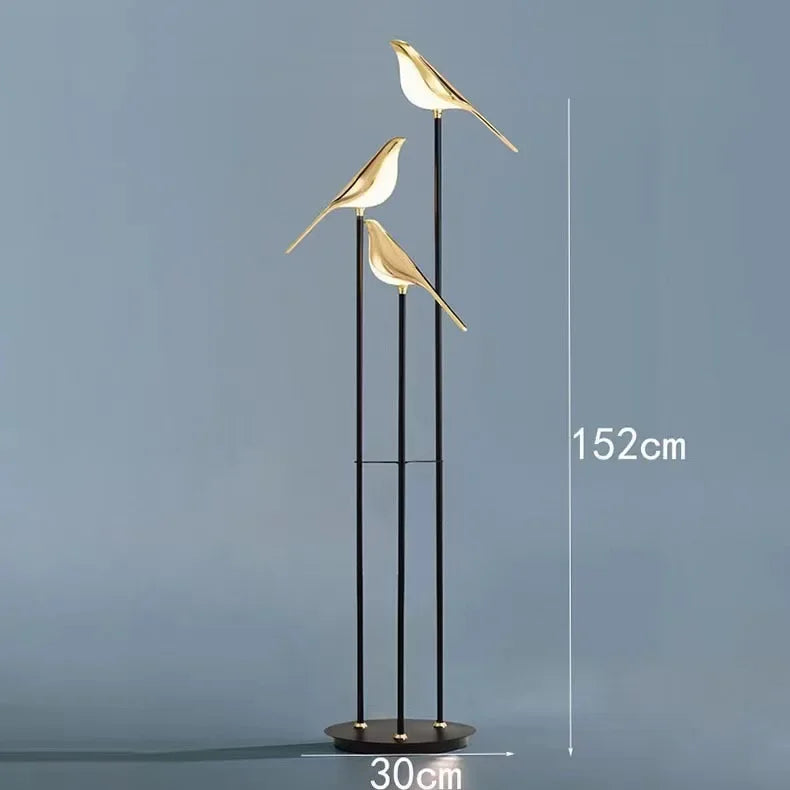 LED Bird Desk Lamp for Bedroom Living Room