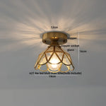 Wabi Sabi LED Ceiling Light - Modern Nordic Flush Mount Fixture for Living Room