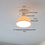 Ceramic LED Ceiling Light for Modern Home Decor & Lighting