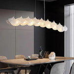 Maple Glass Chandelier Pendant Light Fixture for Living Room Bedroom
