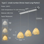 Modern 3D Printing Ceiling Chandelier for Home Dining Room Bedroom Decor