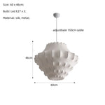 Silk LED Chandelier Pendant Light for Nordic Home Decor