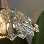 Modern LED Pendant Lights Glass Wood Suspension Luminaire