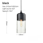 Nordic LED Glass Pendant Lights - Modern Wood Art for Stylish Living Spaces