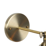 Vintage Single Arm LED Wall Lamp Iron Glass Retro Stair Light